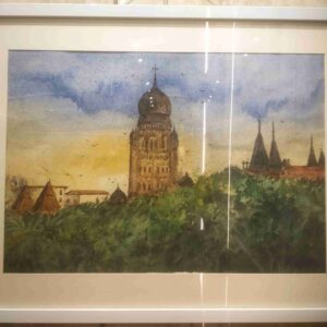 Mumbai BMC (40X28 cm) Watercolor