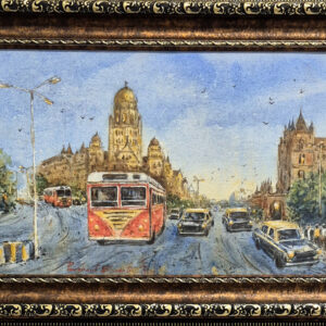 Mumbai Municipal Corporation (18X12inch) Acrylic colour